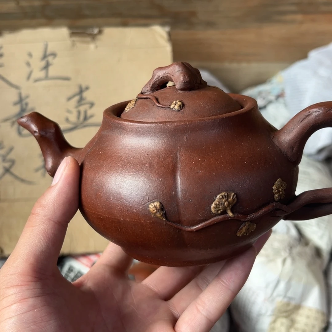 茶壶紫砂老厂紫砂壶一件！