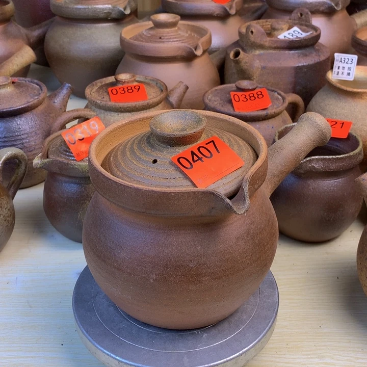 云南手工柴烧烤茶罐1000毫升