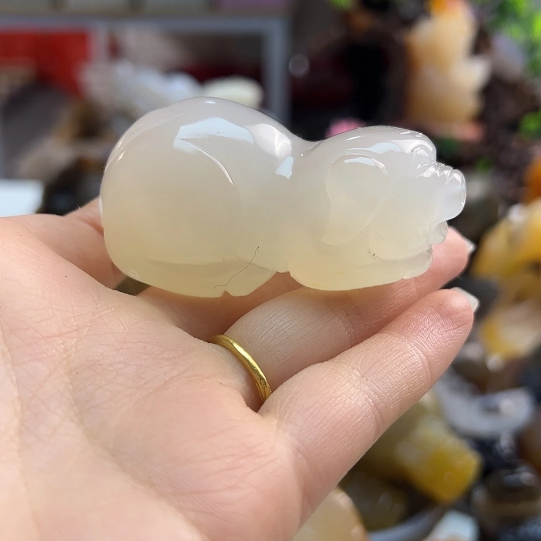 玛瑙/玉髓未镶嵌吊坠(不含链)