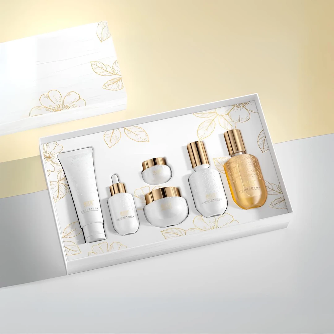 苜蓿舒缓修颜套装补水保湿滋养舒缓修护水乳霜精华洗面奶护肤品