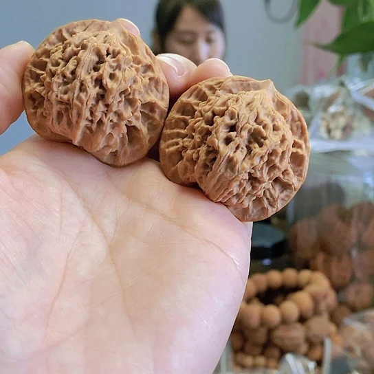 【闪购商品】把件文玩核桃44老款狮子头