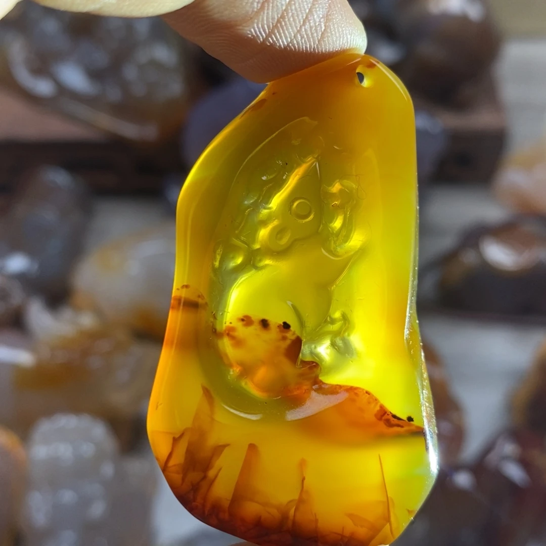 玛瑙/玉髓未镶嵌颈饰