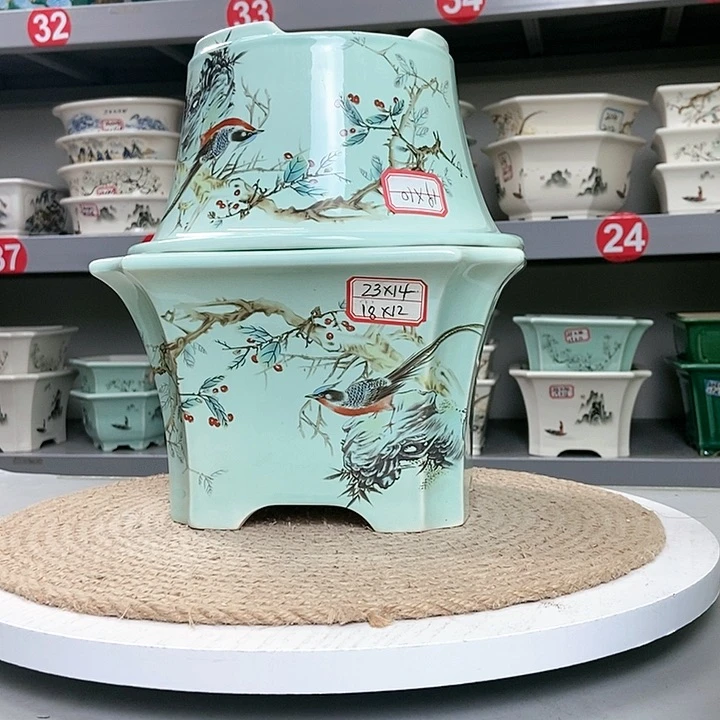 紫砂花盆紫砂花盆