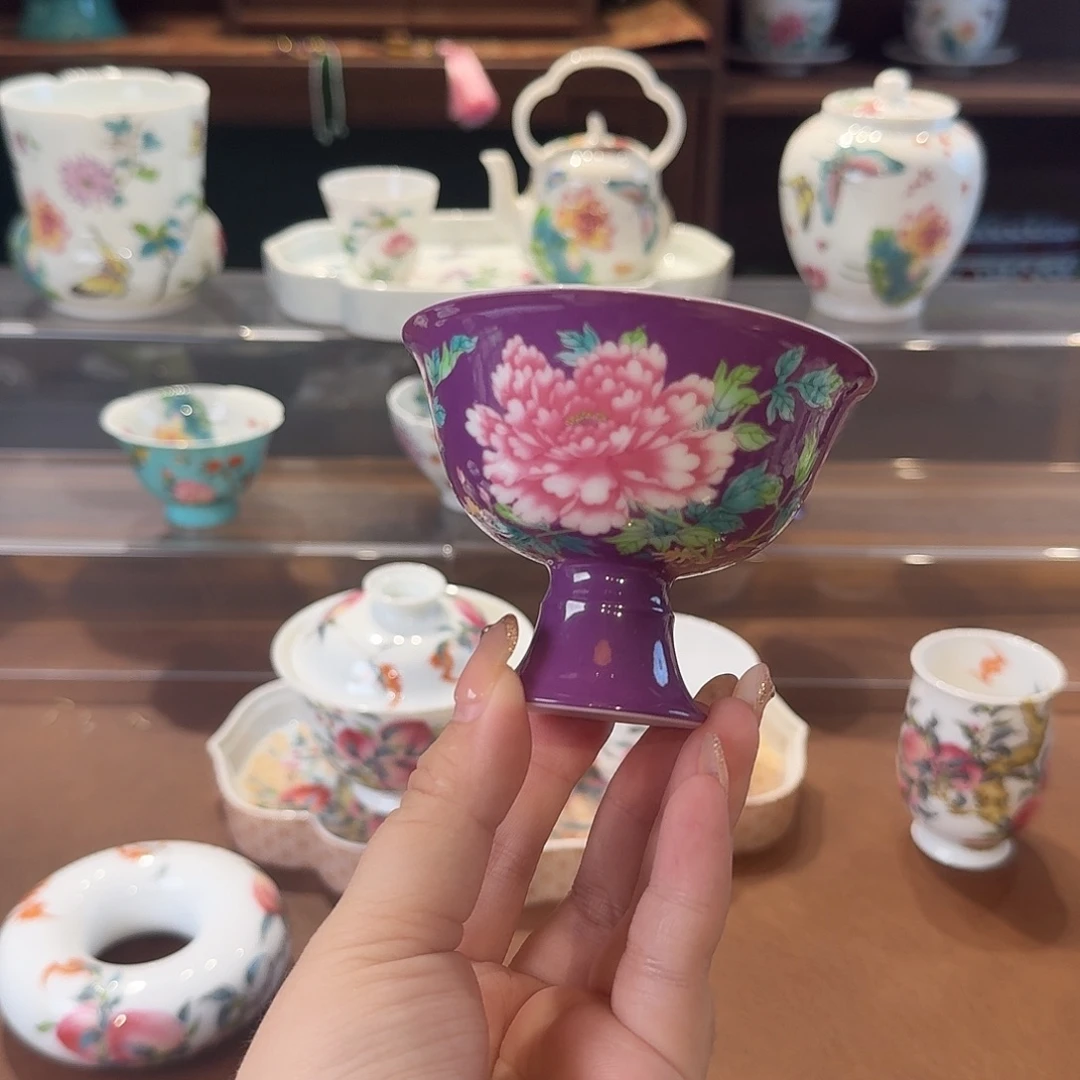 杜****珐琅彩主人杯茶具系列