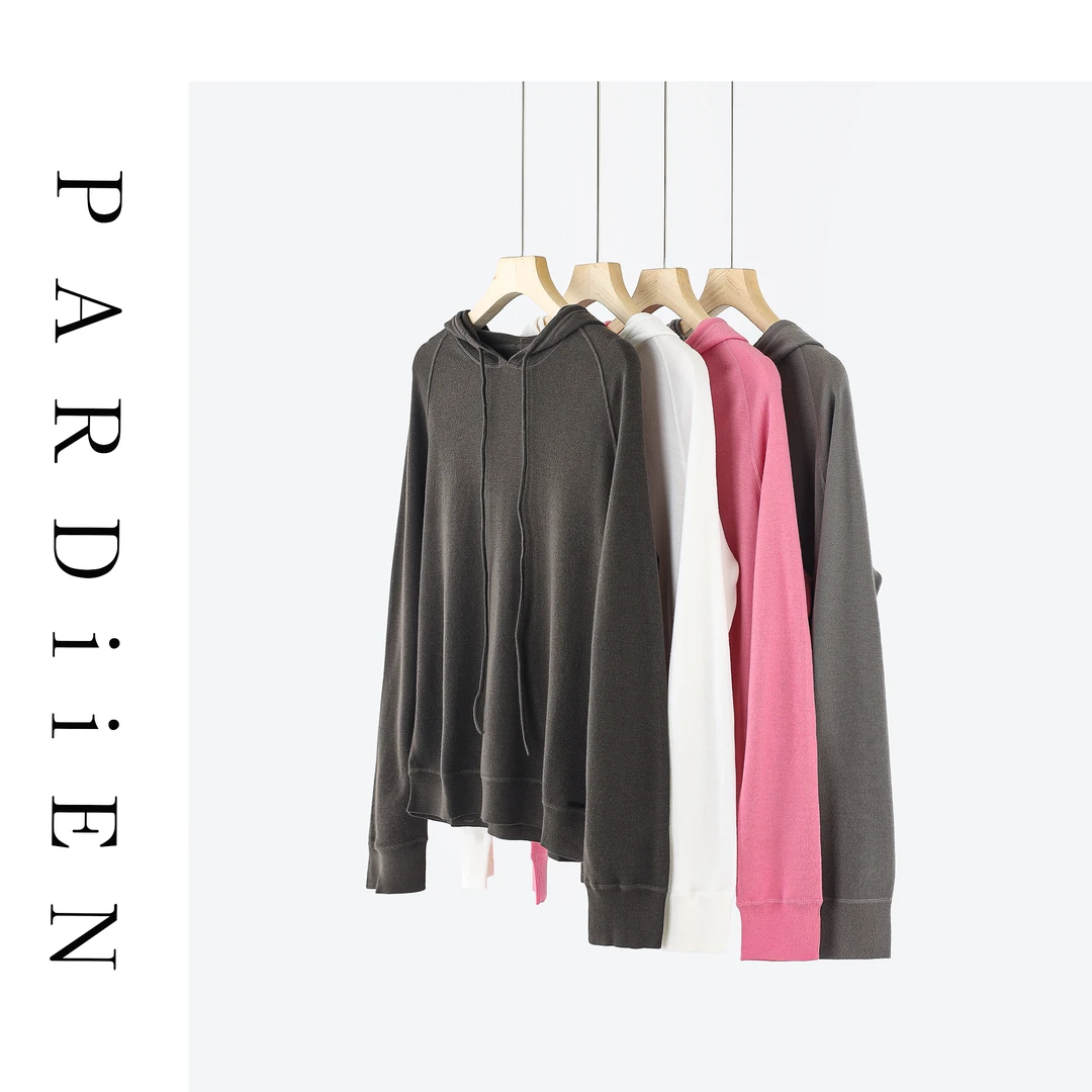 【北总严选】帕迪恩净色套头抽绳羊毛帽衫53W8161