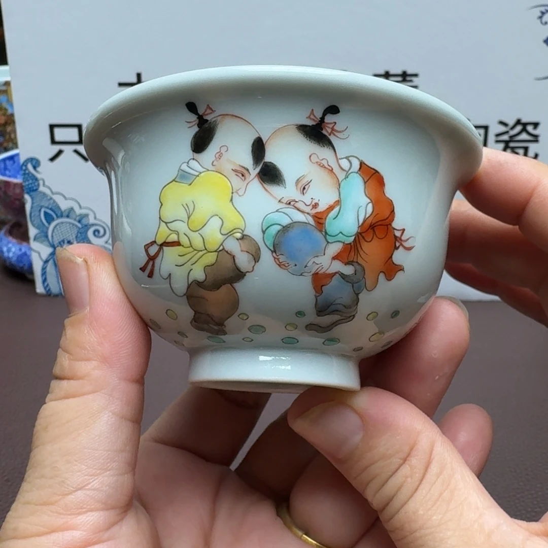 景德镇手工手绘展示