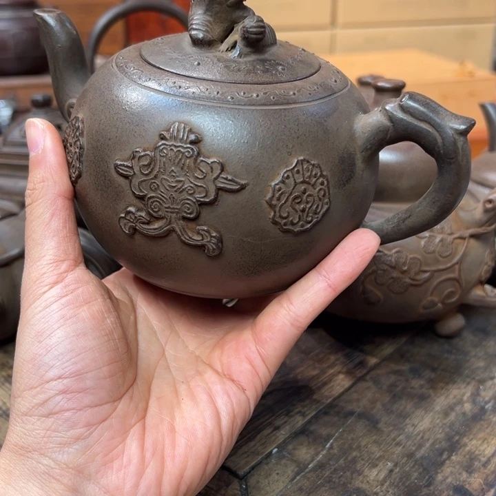 好***林茶壶紫砂紫砂壶作品