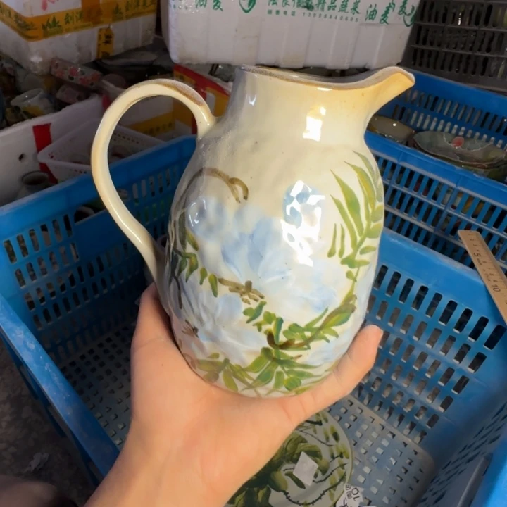 釉下彩手绘（瑕疵慎拍）206