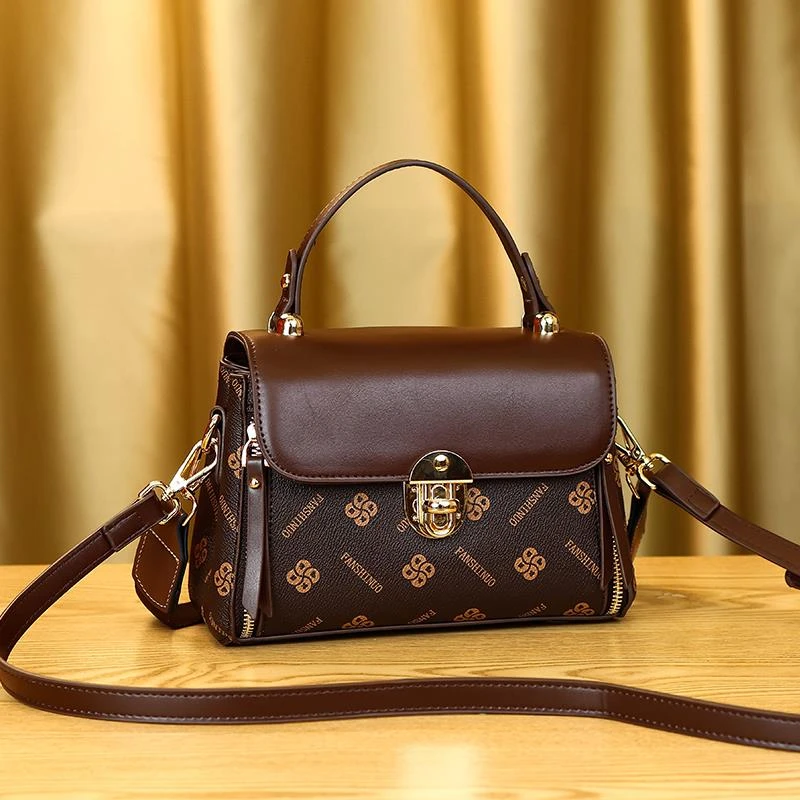 御匠坊包包女包2025新款中年妈妈高级感女士单肩斜挎手提小方包