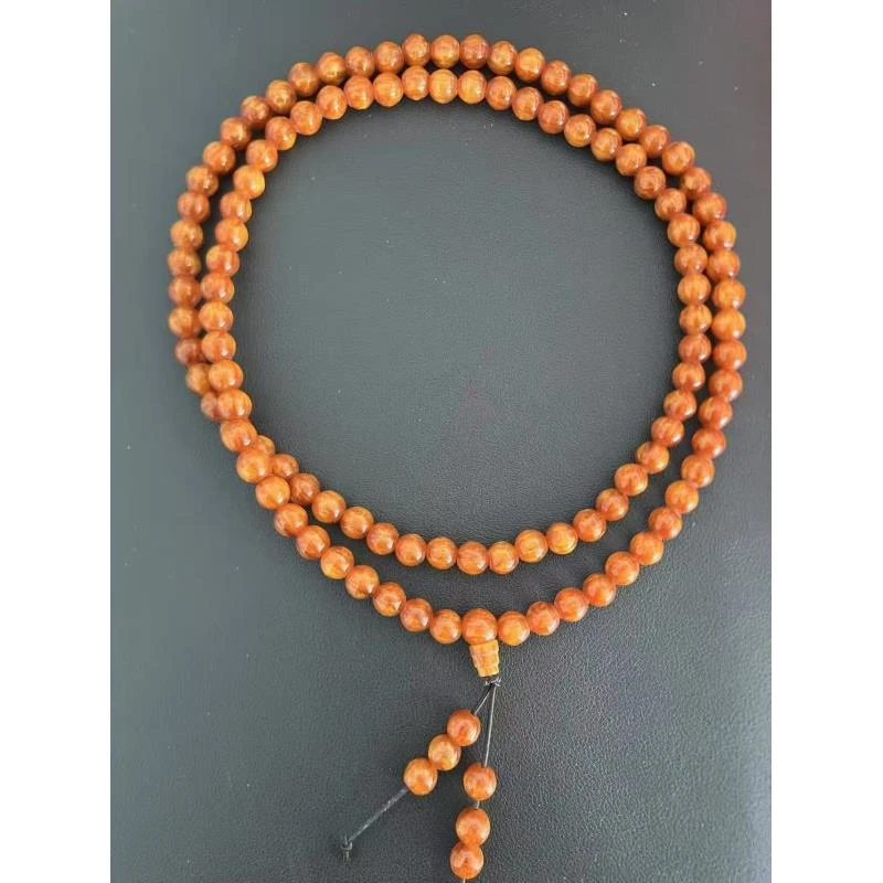 3035-金丝楠满纱精选手串2 无礼盒