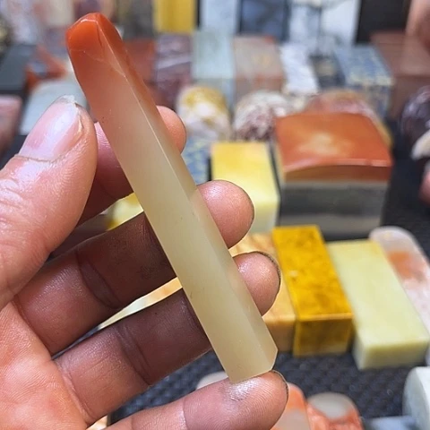 寿山石影*斜寿山石寿山石