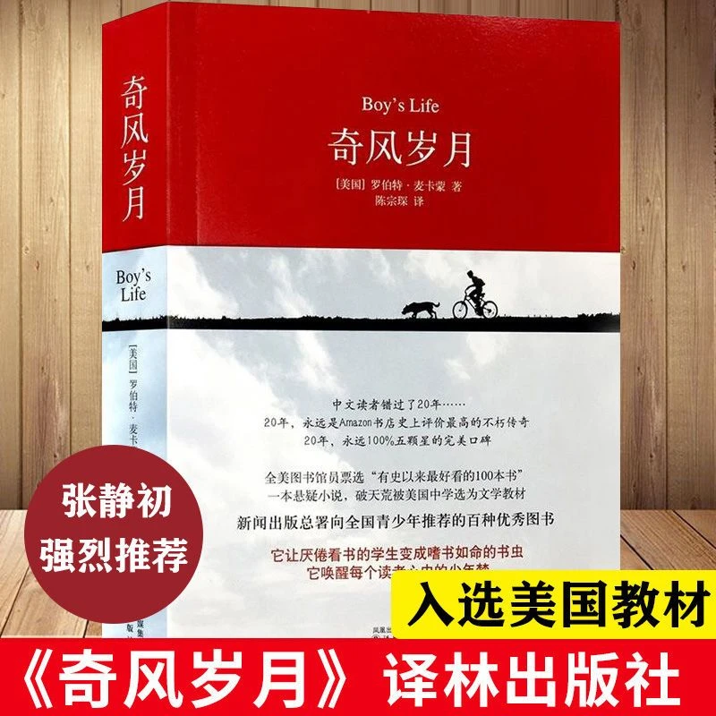 正版奇风岁月 麦卡蒙著现当代文学成长外国小说学生课外阅读书