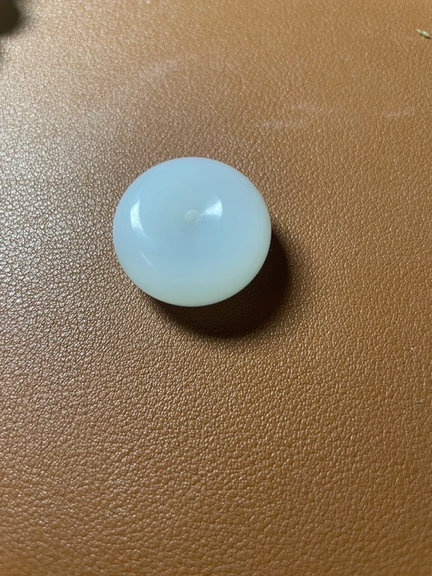 和田玉白玉一级白平安扣 12/25 货头精选 不盘也润