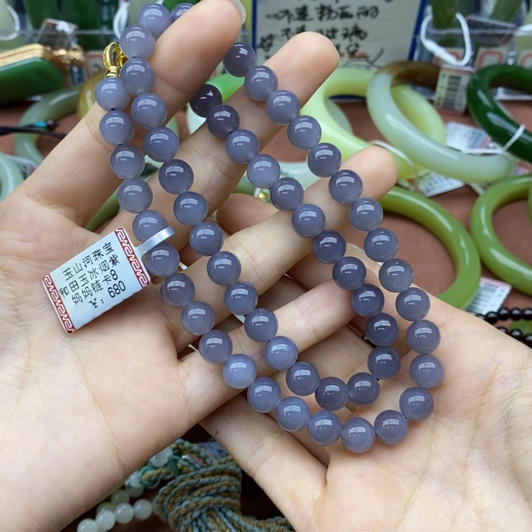 和田玉未镶嵌挂件卡8