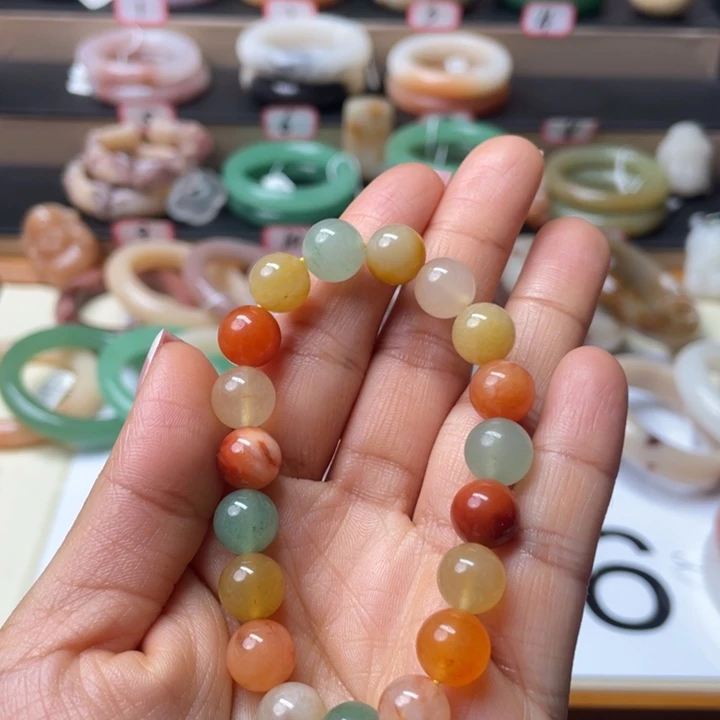 石英质玉未镶嵌手镯