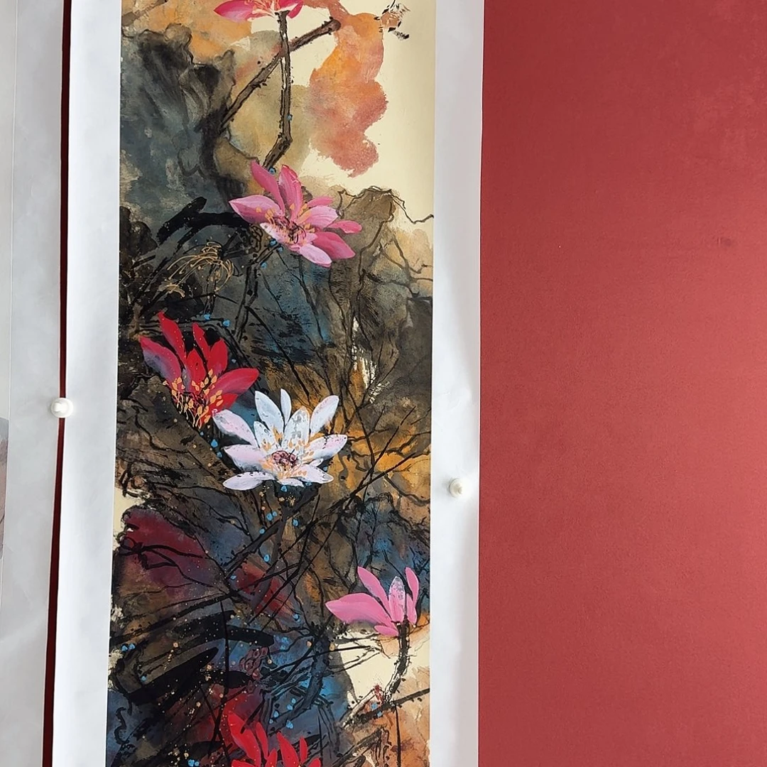 国画国画作品欣赏 180*50
