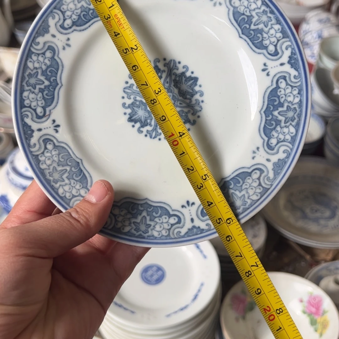 瓷15厘米人民壶承