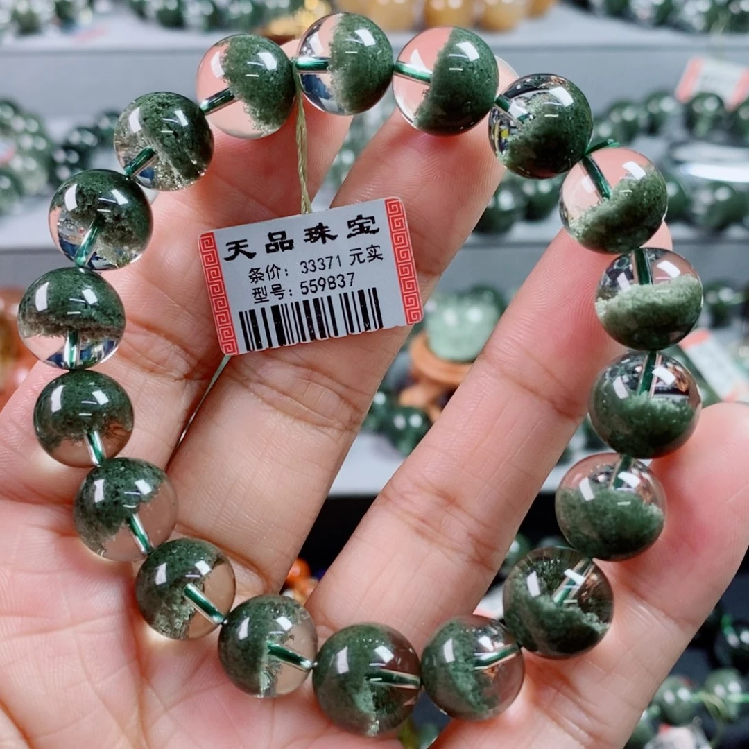 手链水晶未镶嵌绿幽灵手链559837
