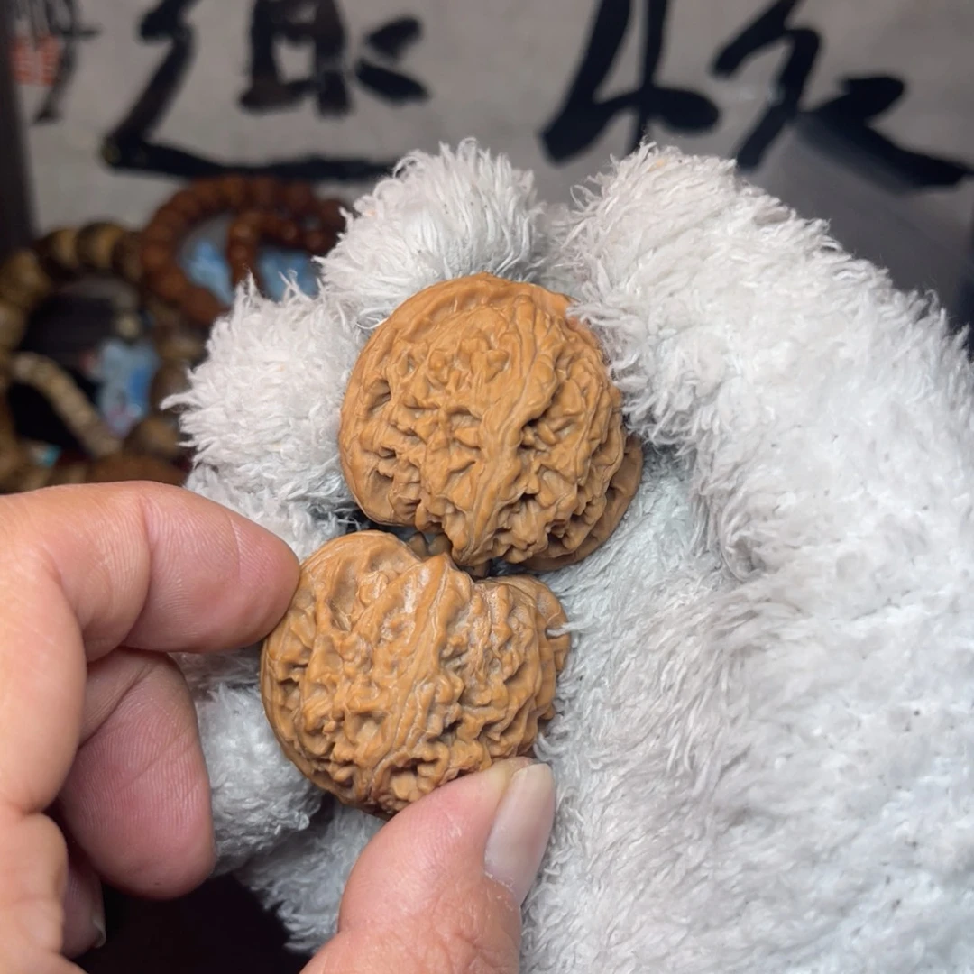 吊坠文玩核桃39全品无修苹果园