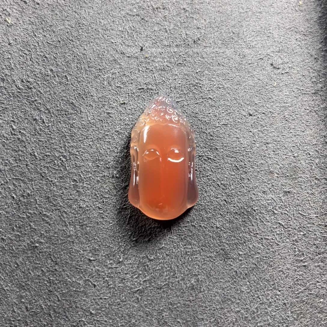 南红玛瑙未镶嵌挂件挂件
