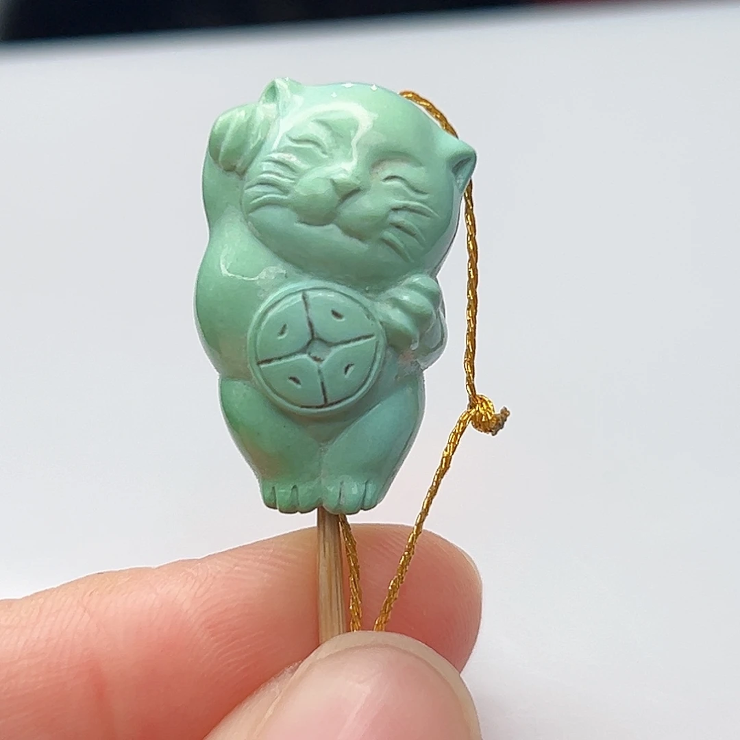 未镶嵌绿松石珠宝奇石