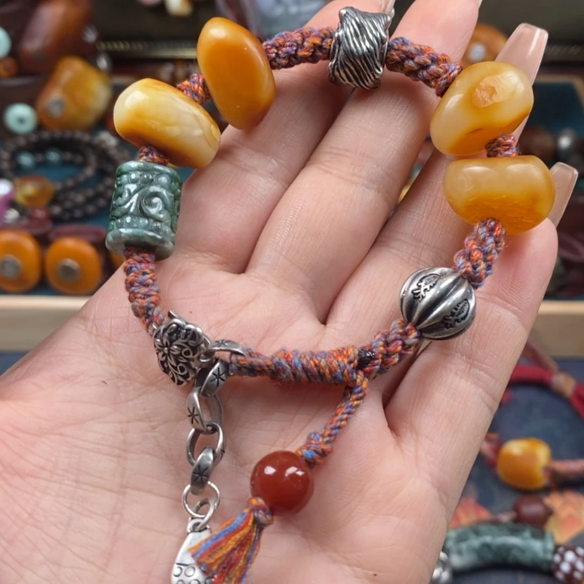 【闪购商品】蜜蜡手链未镶嵌手链