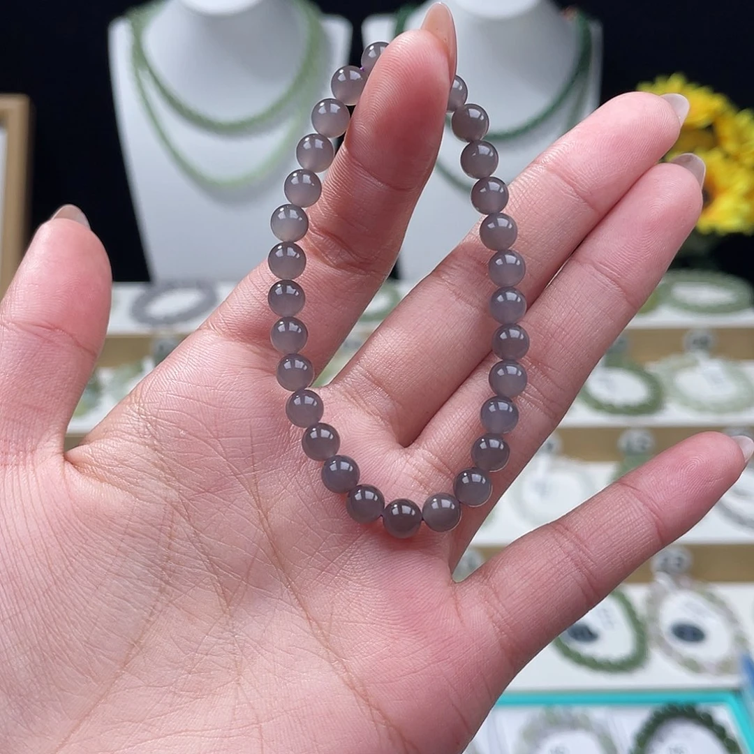 杨****和田玉未镶嵌手链