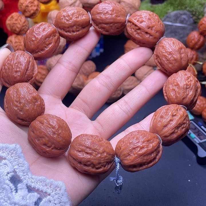 漂***1文玩核桃吊坠大白菜