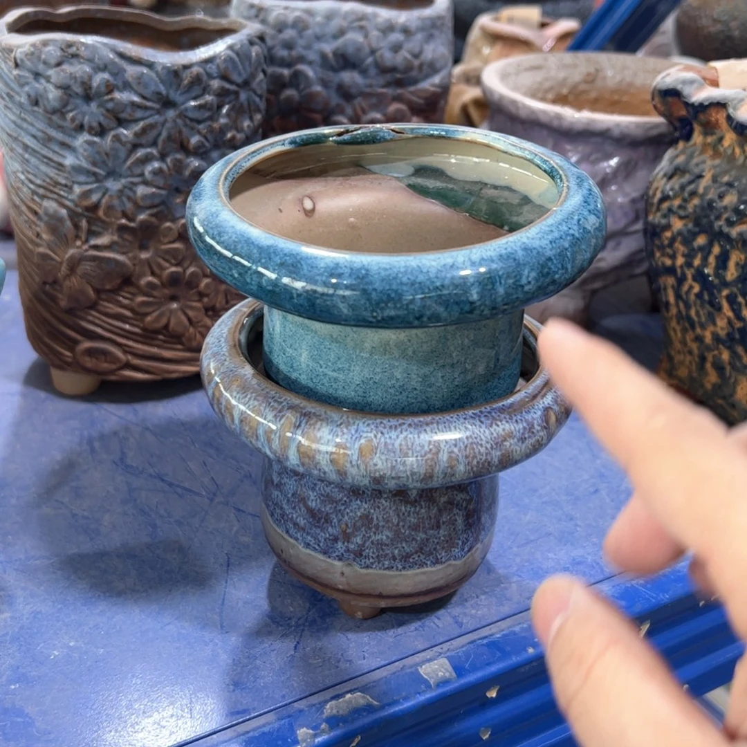 陶瓷多肉小花盆@@1166