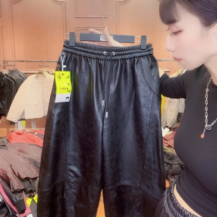 115……125斤皮长裤