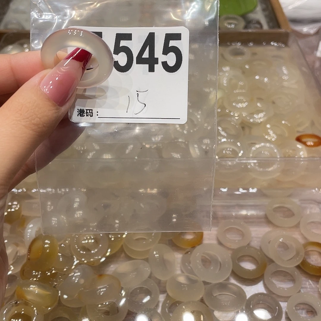 玛瑙/玉髓未镶嵌戒指545
