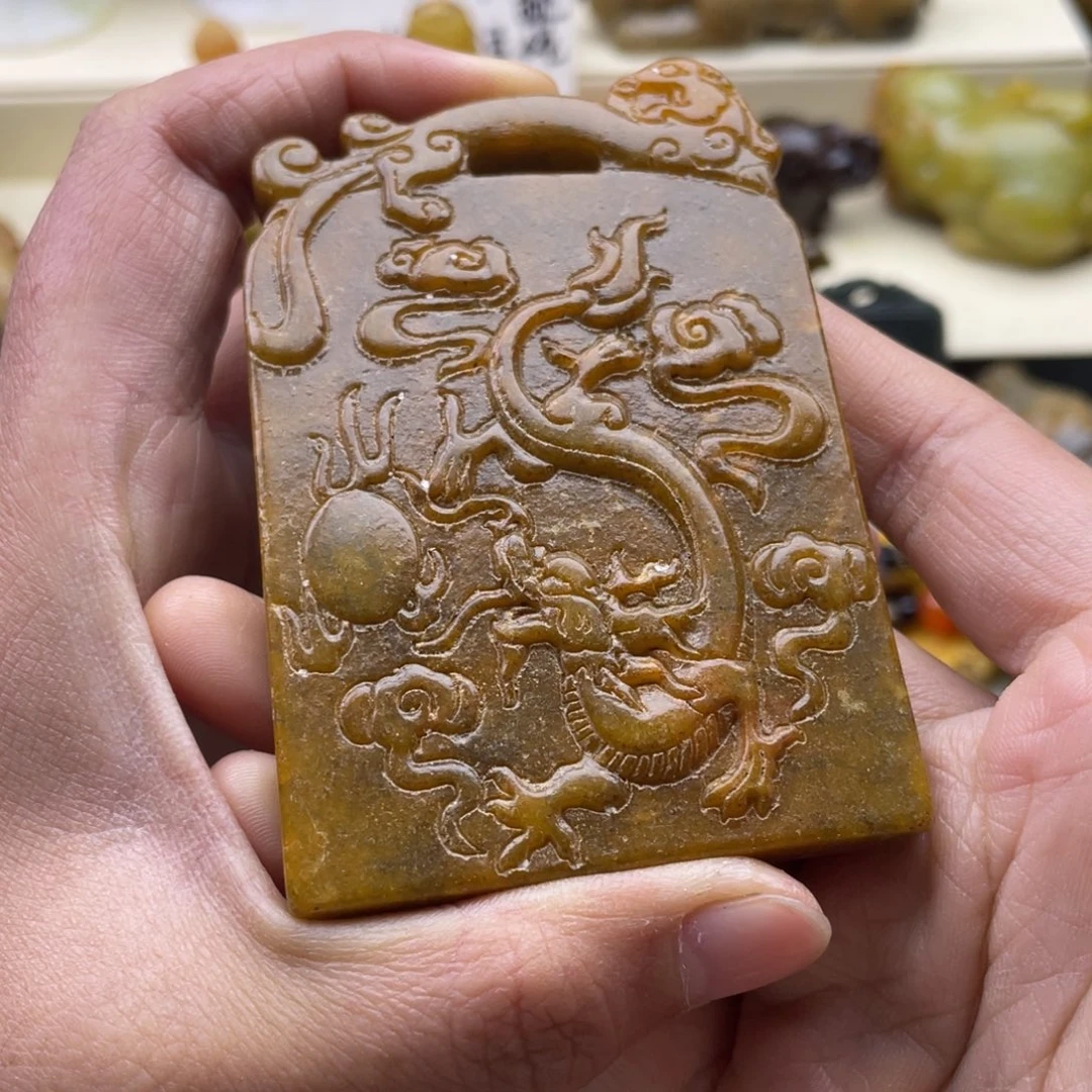 未镶嵌蛇纹石玉颈饰520