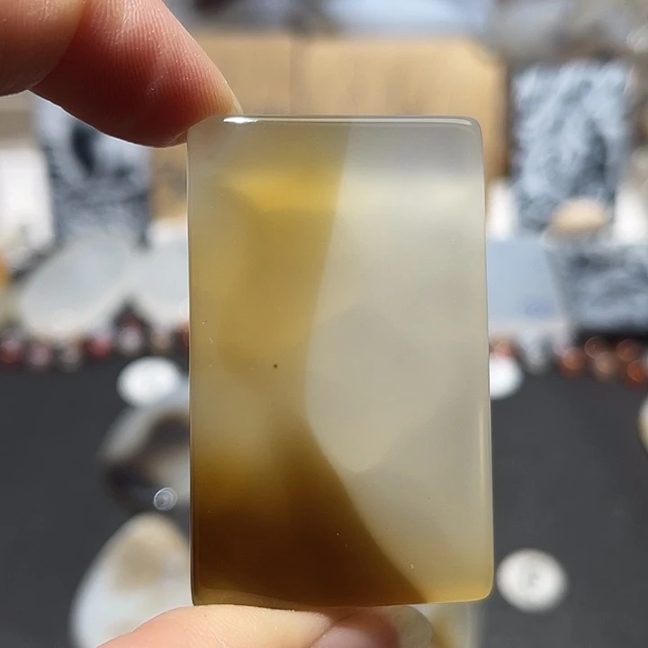 玛瑙/玉髓未镶嵌吊坠(不含链)
