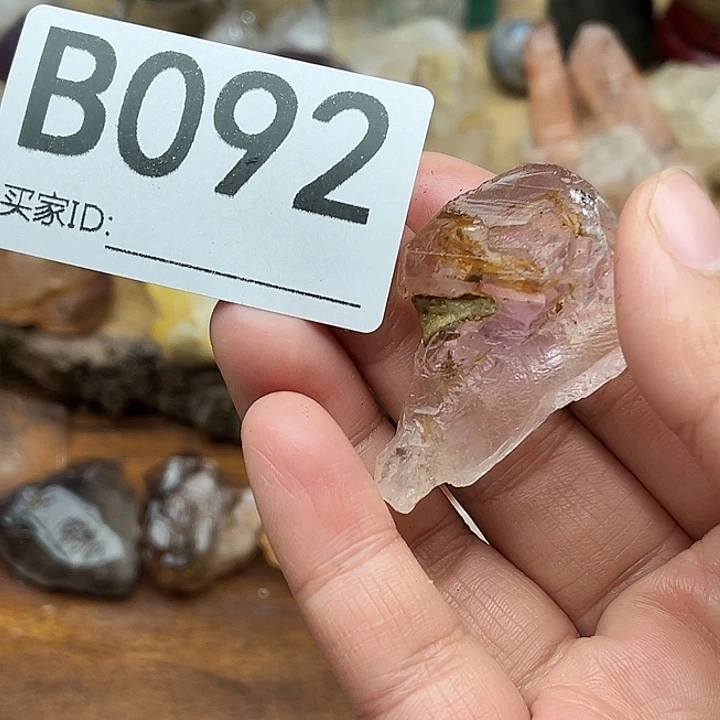 珠宝半成品未镶嵌水晶默认微瑕