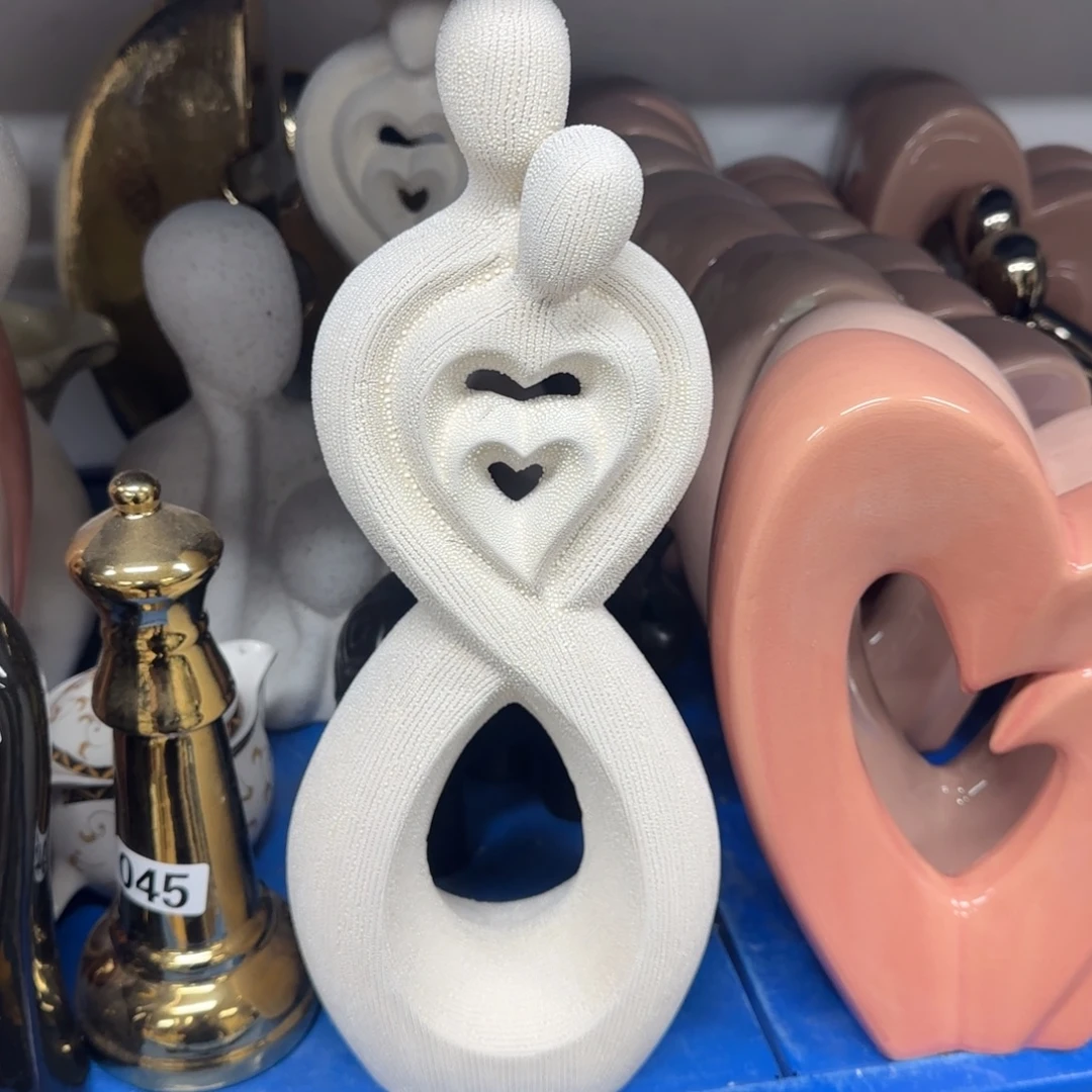 瓷片陶瓷工艺花瓶摆件