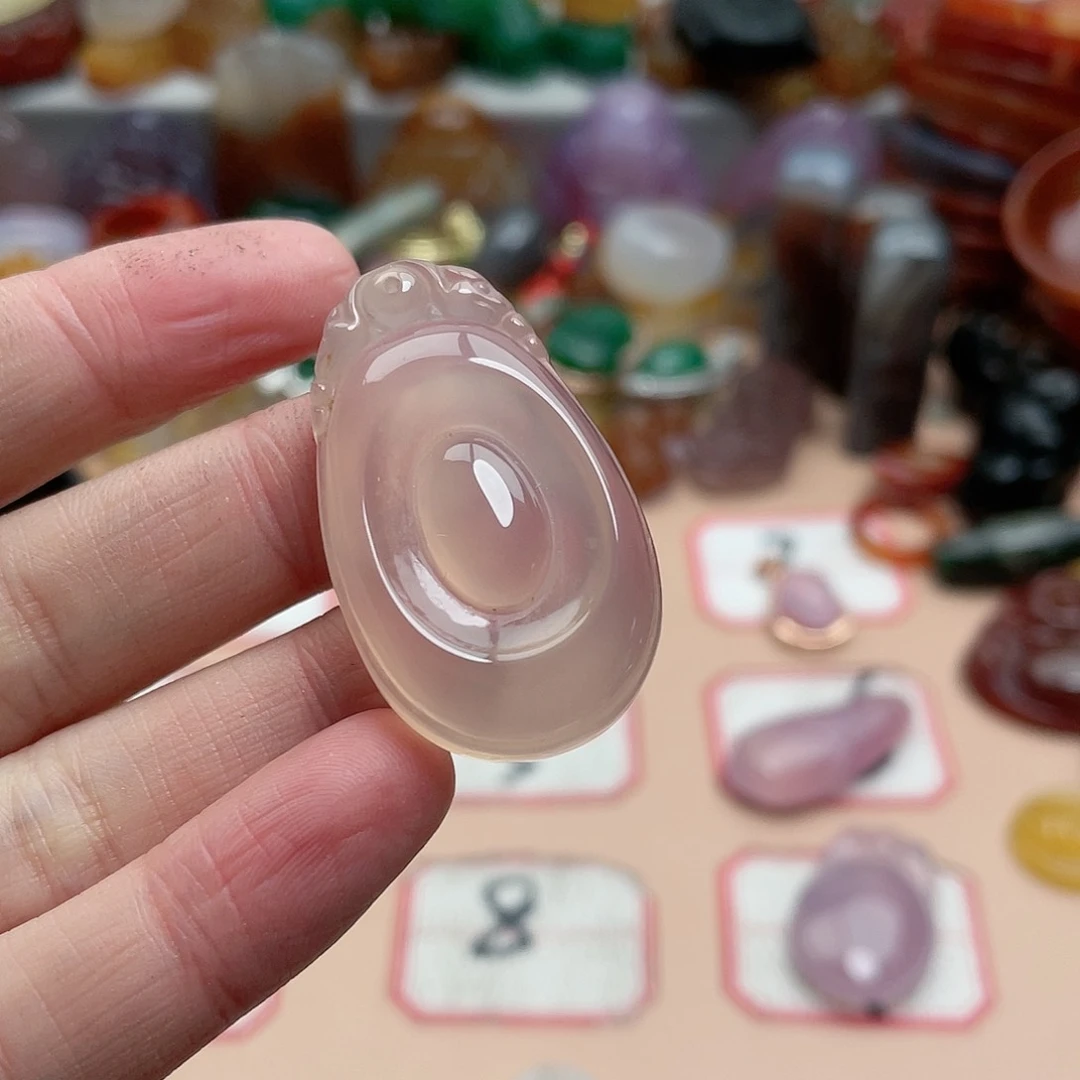 玛瑙/玉髓颈饰合金蔡*多