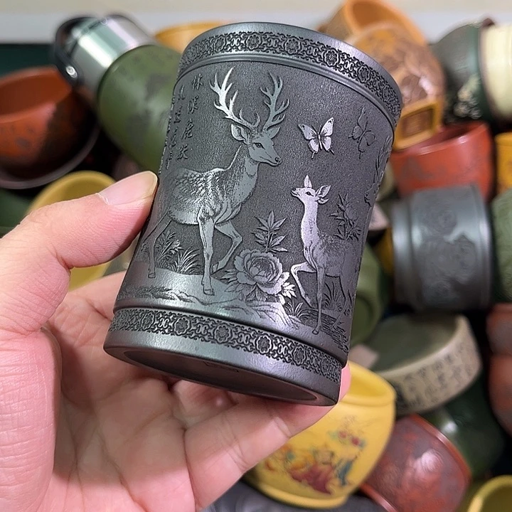 茶杯紫砂全手工紫砂主人杯