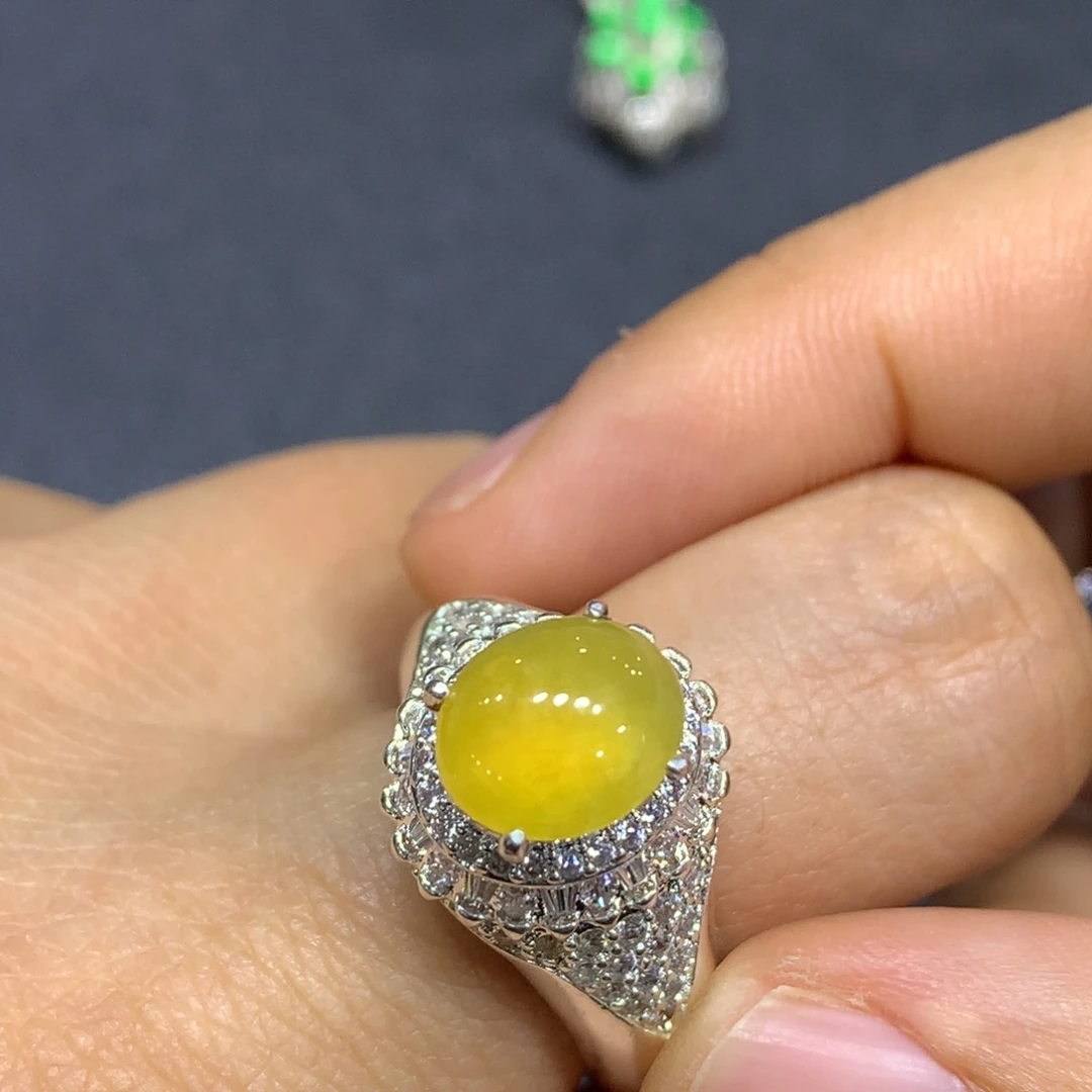 定制翡翠未镶嵌买断不退