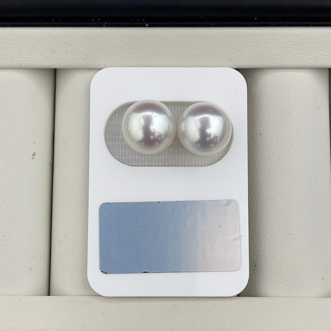 定制海水珍珠未镶嵌裸珠宝石光澳白