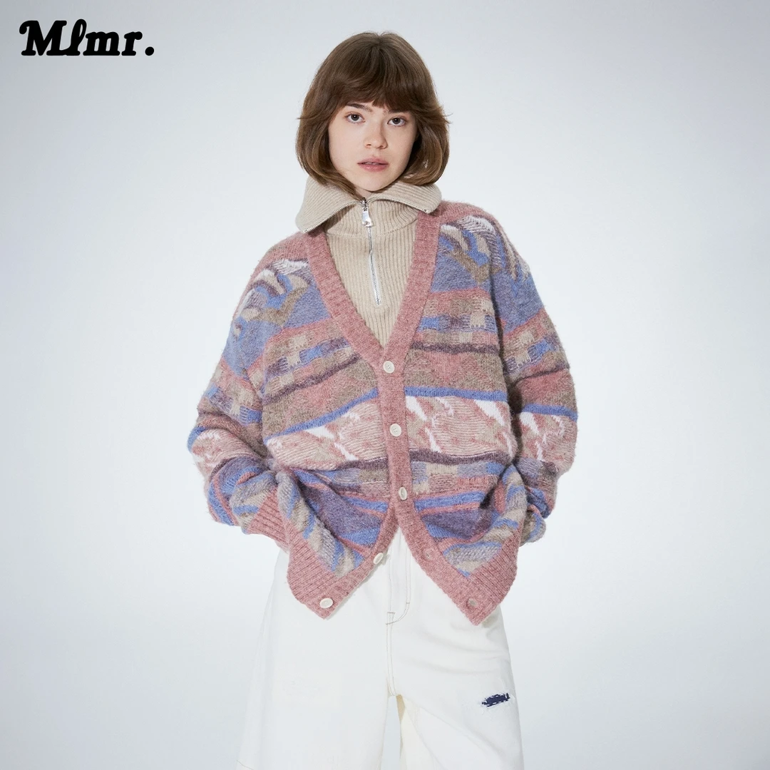 MLMR冬季新款休闲舒适百搭针织衫时尚日常毛衣男女同款M25424002