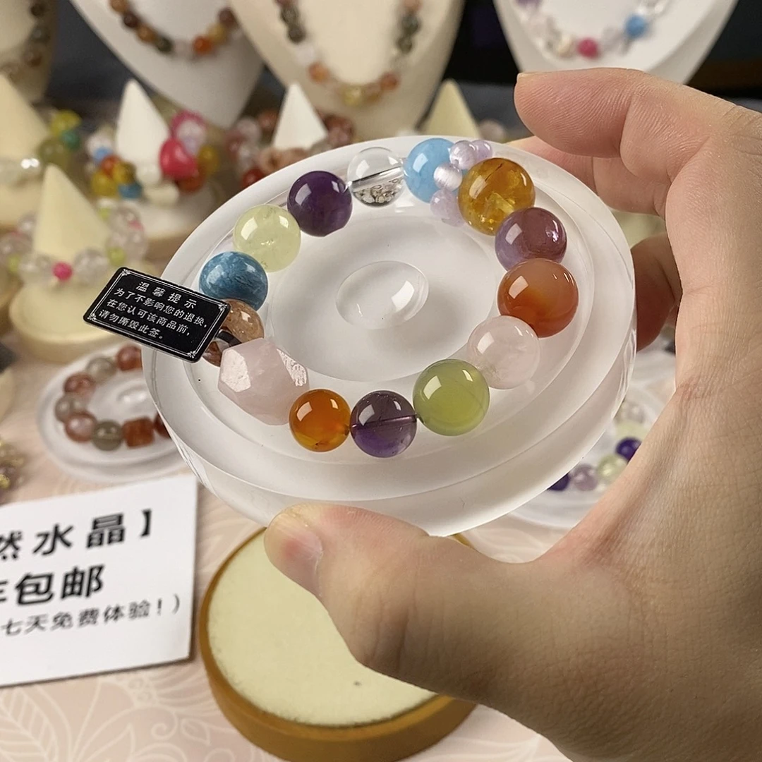 银S925镶嵌手链水晶