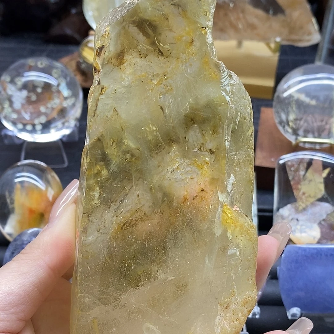 水晶水晶原石未镶嵌