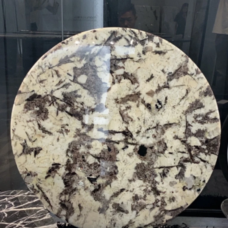 #客户指定链接#简约创意时尚天然石茶几圆形桌子家用+客厅边几