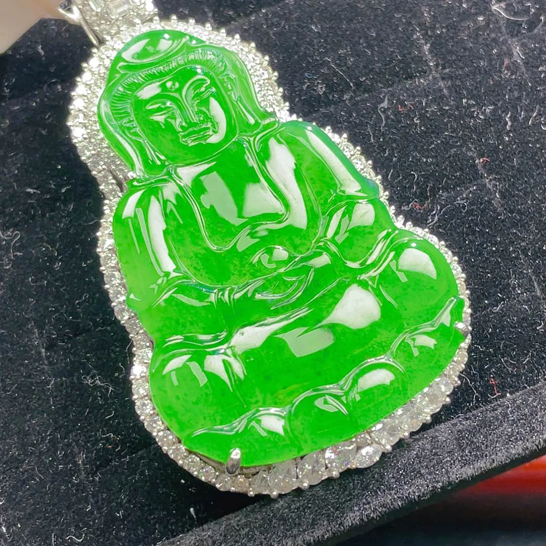 翡翠颈饰未镶嵌191，