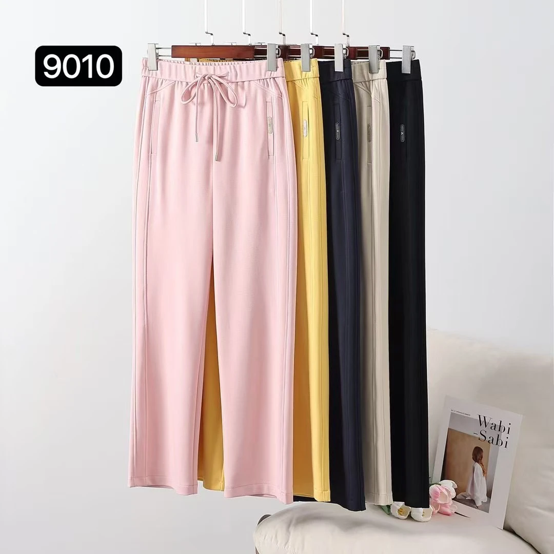 J9010 春夏款高端莫奈儿窄版直筒裤