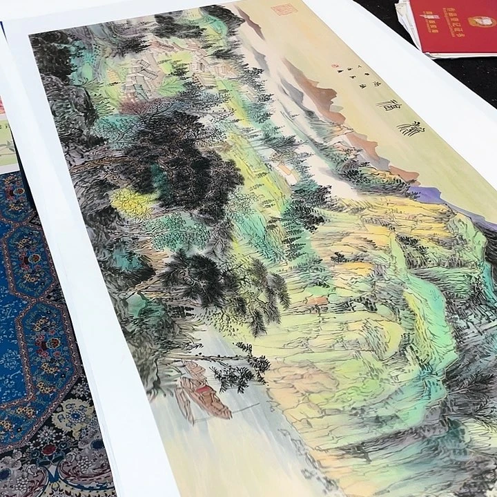 国画书画描金拓染金石传拓手写