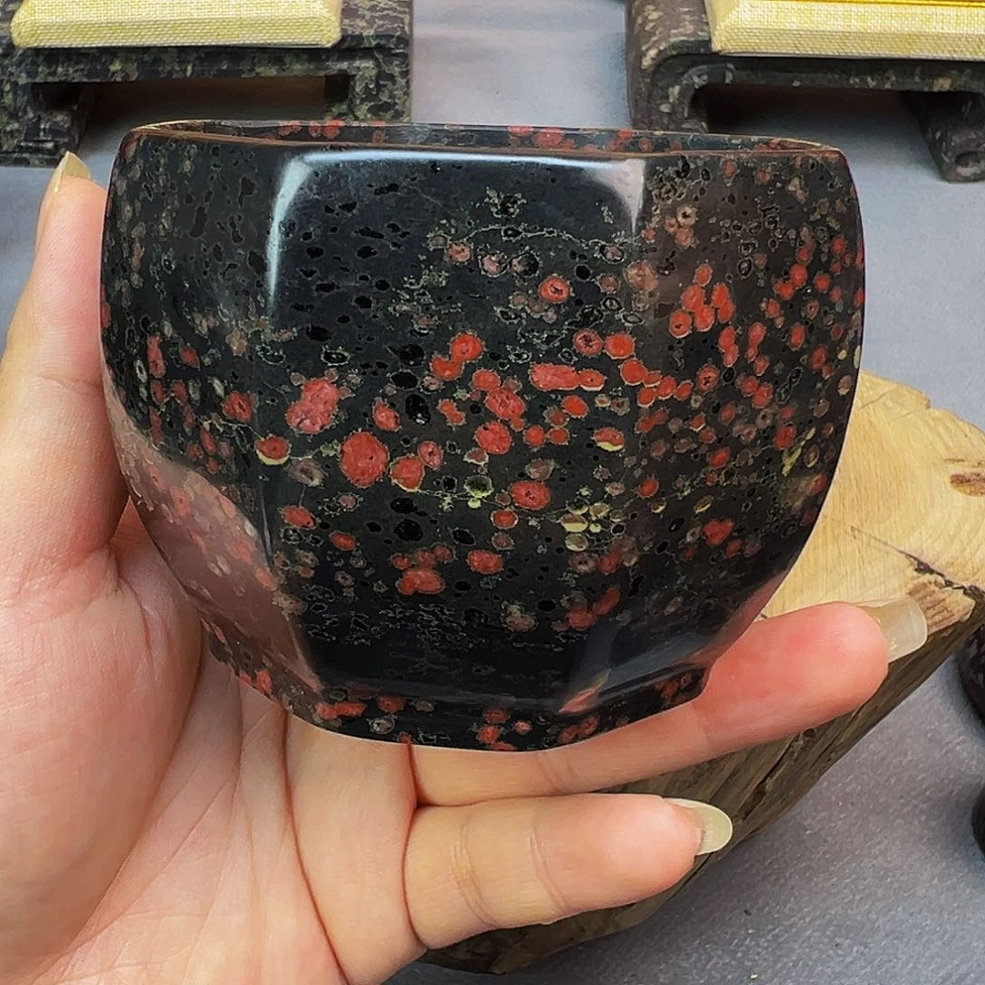 梅花玉八方杯茶周茶