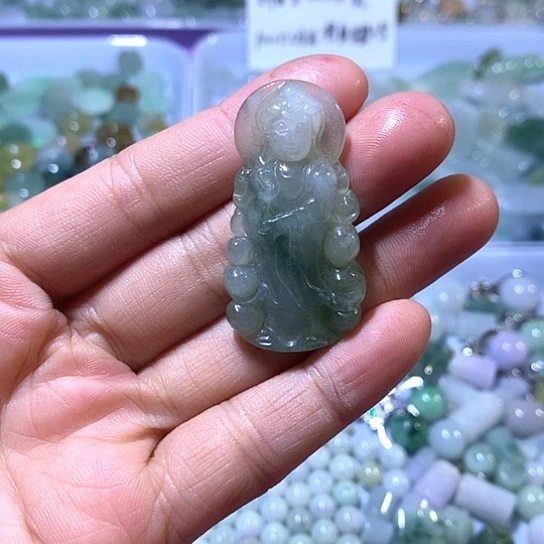 翡翠未镶嵌吊坠(不含链)吊坠