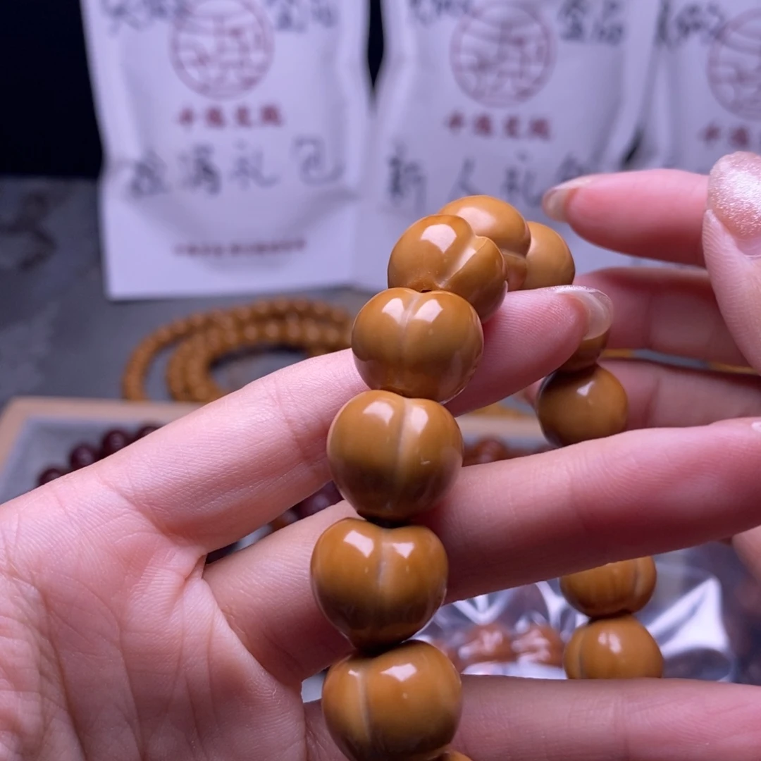 猴头核桃手串屁桃