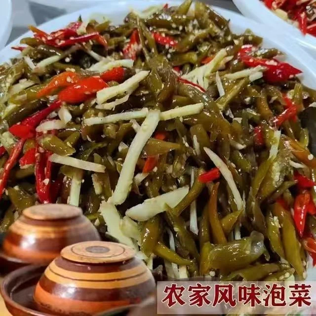 重庆土特产自制农家老坛酸辣椒丝泡椒江湖菜